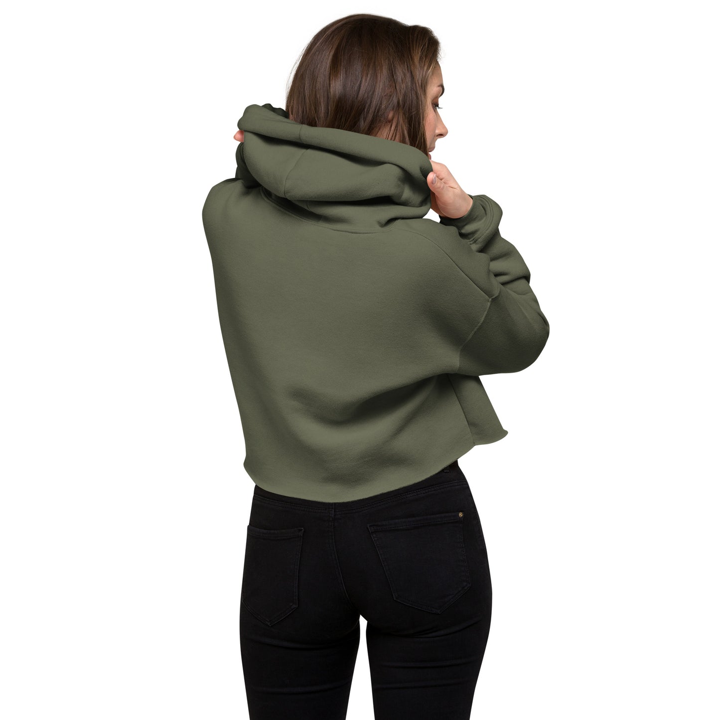 Ocean Breeze Women's Cropped Hoodie