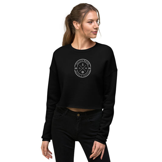 Seaside Chic Women's Cropped Sweatshirt