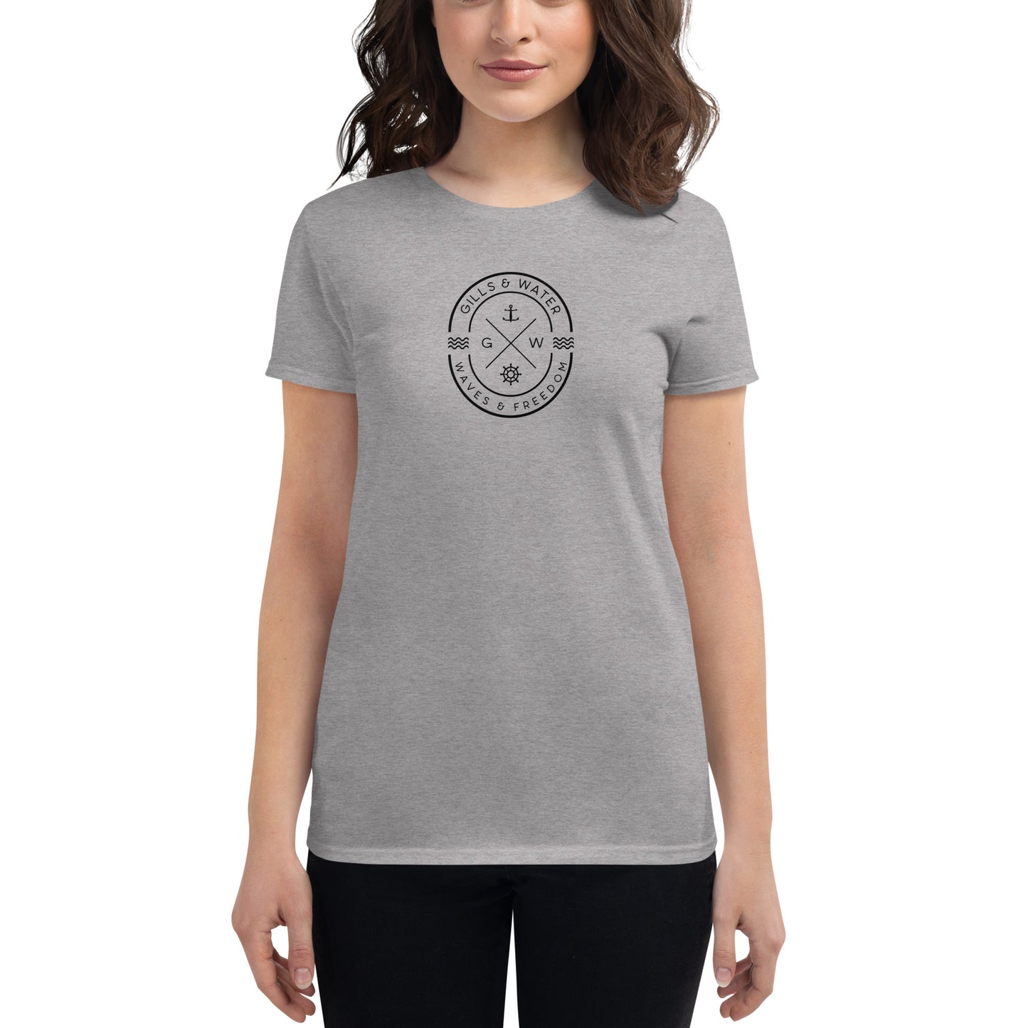 OceanBreeze: Women's Short Sleeve Tee by Gills & Water