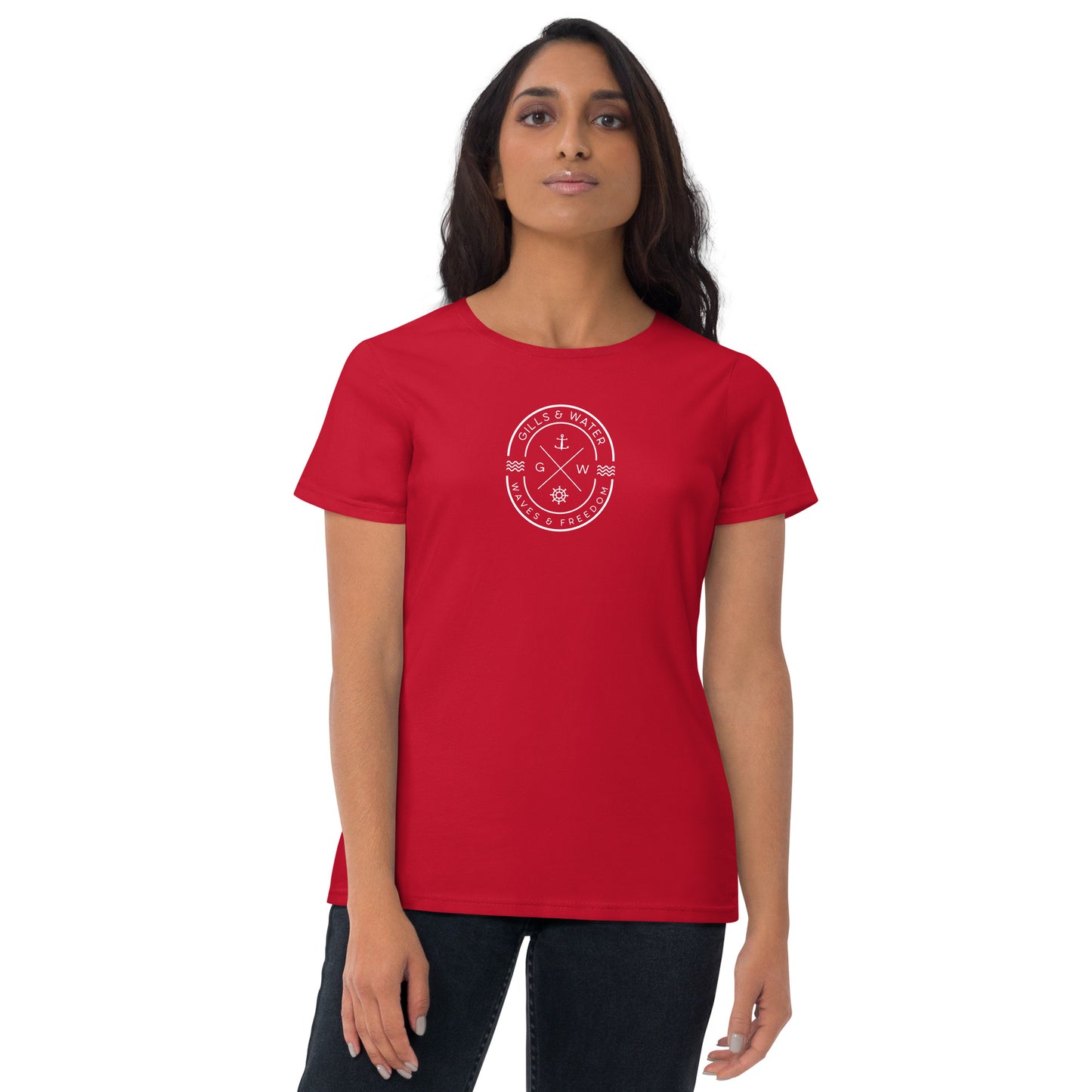 OceanBreeze: Women's Short Sleeve Tee by Gills & Water