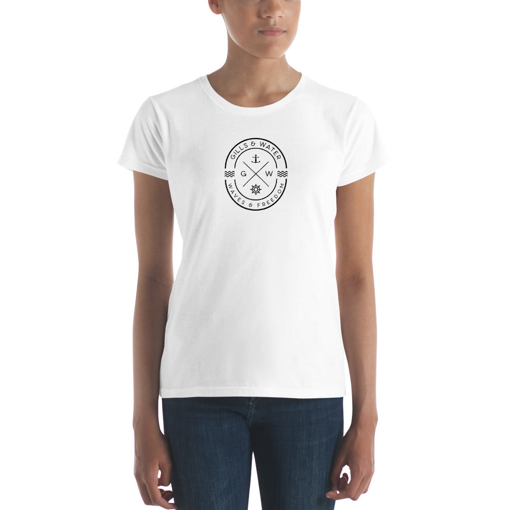 OceanBreeze: Women's Short Sleeve Tee by Gills & Water