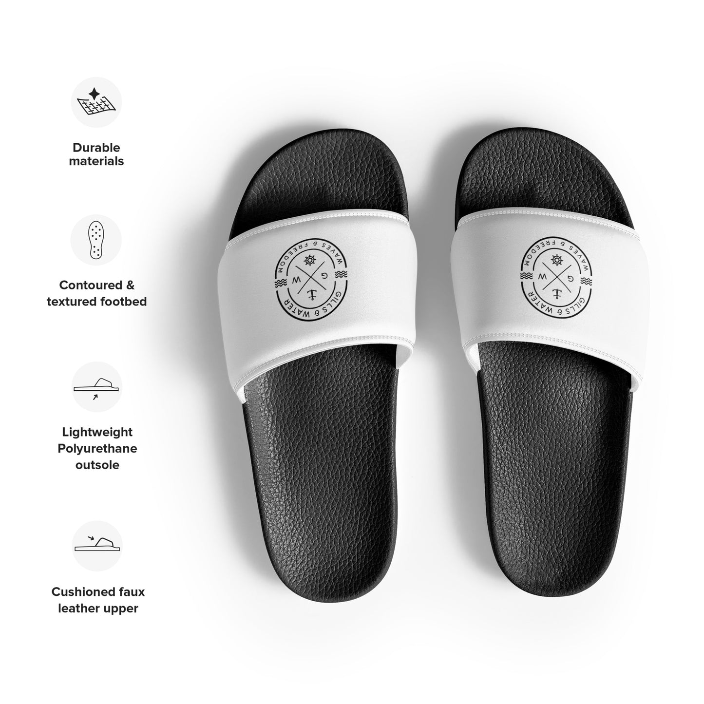 WaveGlide: Women's Slides by Gills and Water