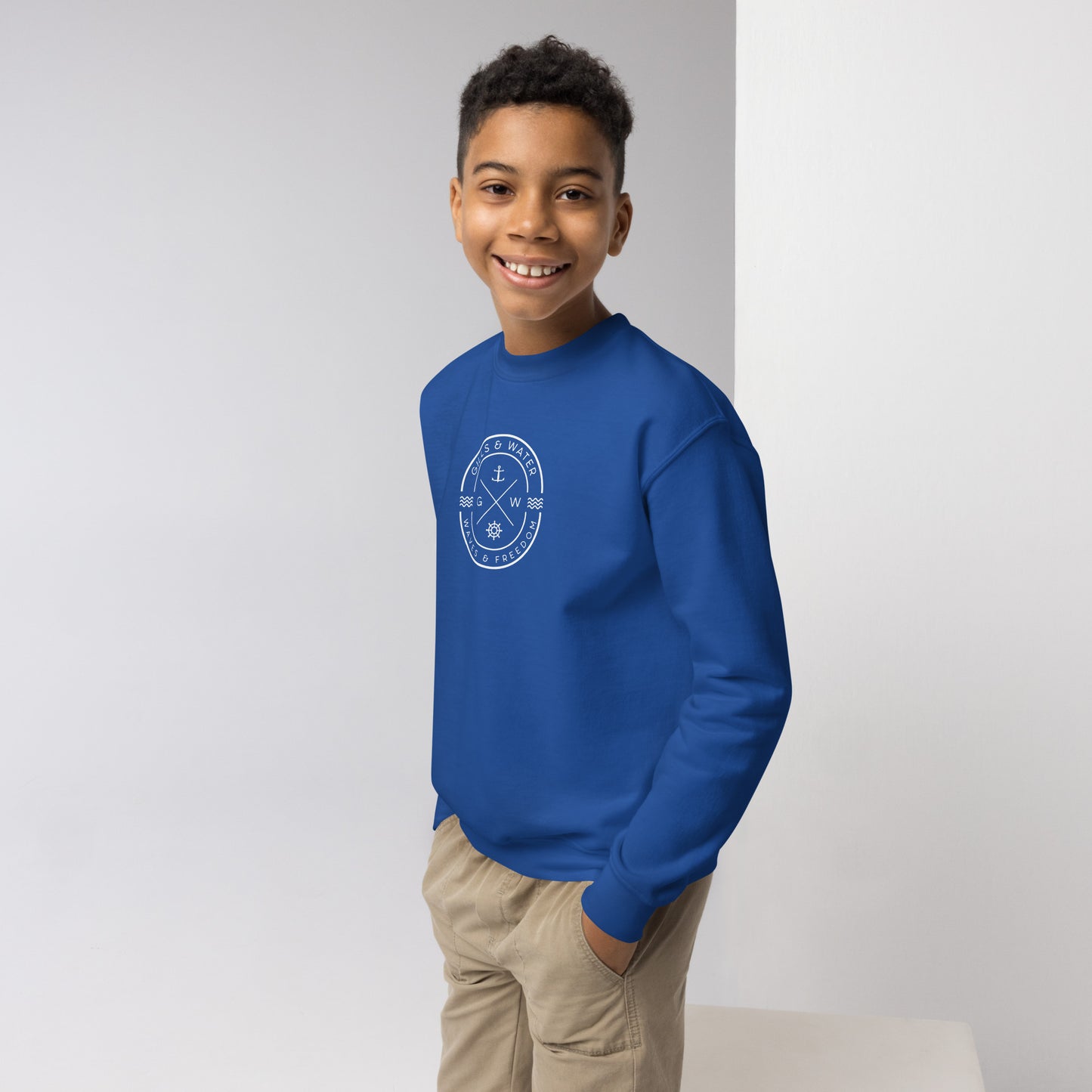 Youth crewneck sweatshirt